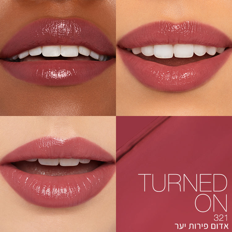 AFTERGLOW SENSUAL SHINE LIPSTICK TURNED ON